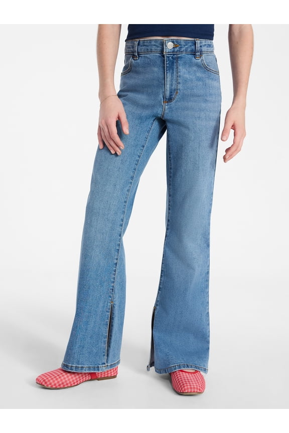 Girls Flare Denim Jeggings, Sizes 5-18
