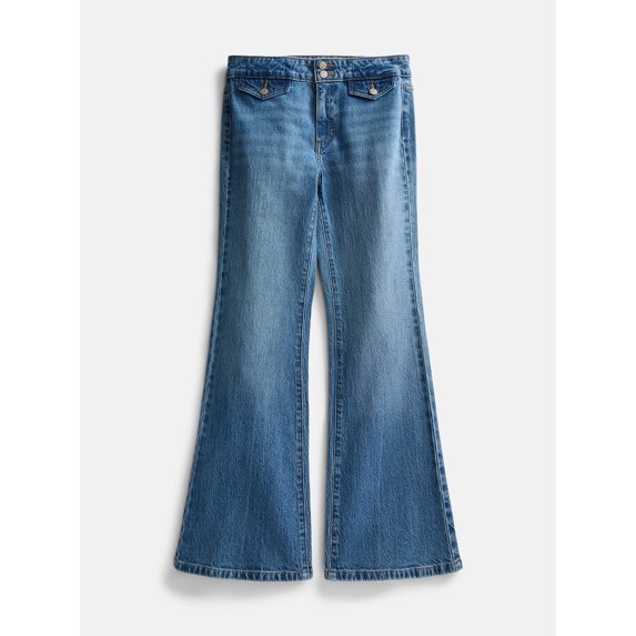 Weekend Academy Girls Flare Denim Pant, Sizes 5-18