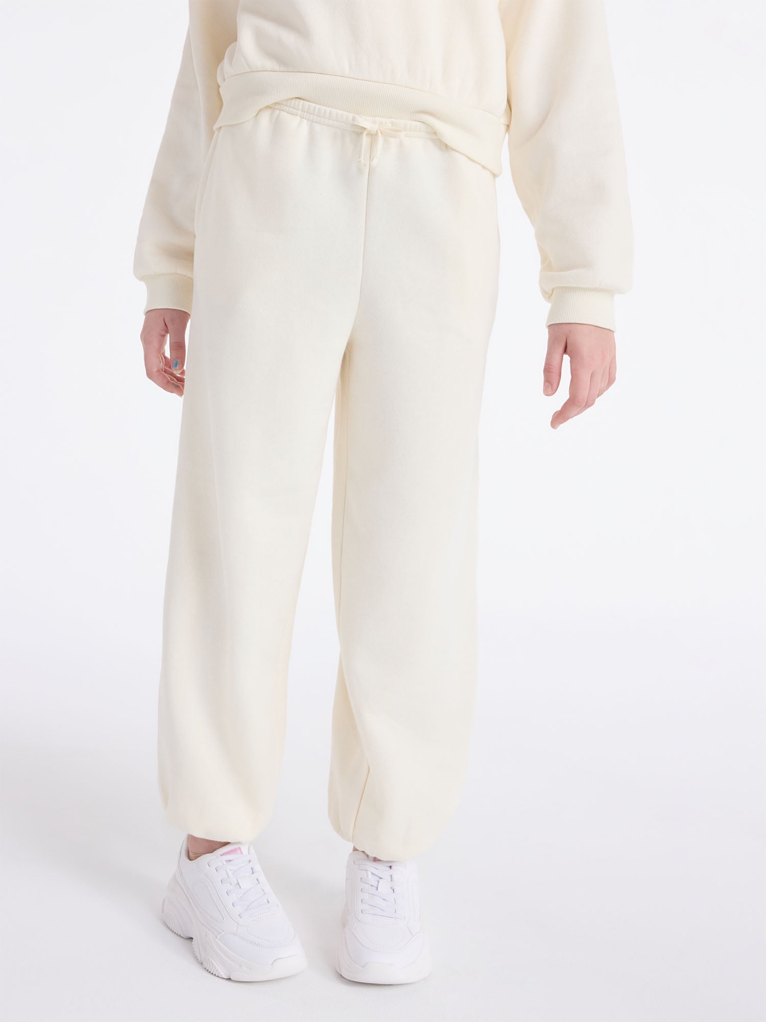 Weekend Academy Girls Fleece Joggers, Sizes 4-18 - Walmart.com