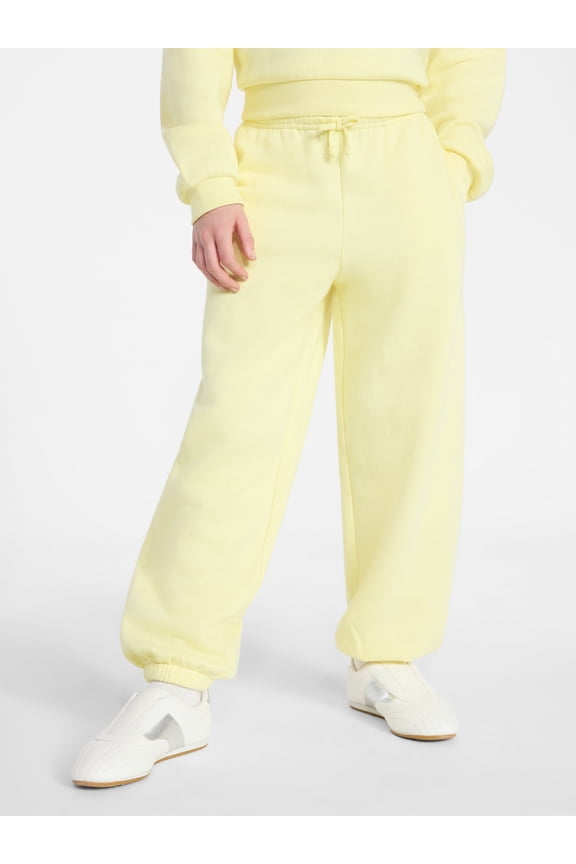 Girls Fleece Joggers, Sizes XS-XXL