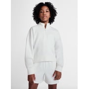 Weekend Academy Girls Fleece Quarter Zip, Sizes 4-18