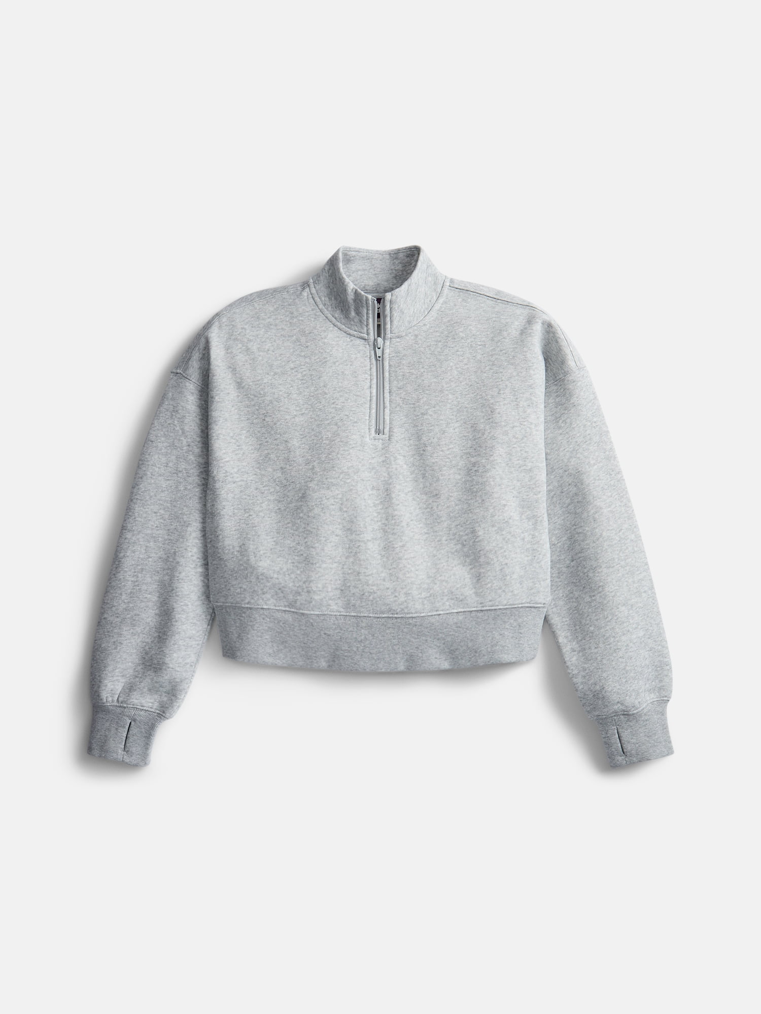 Weekend Academy Girls Fleece Quarter Zip Sweater, Sizes 4-18