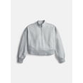 thumbnail image 1 of Weekend Academy Girls Fleece Quarter Zip, Sizes 4-18, 1 of 3