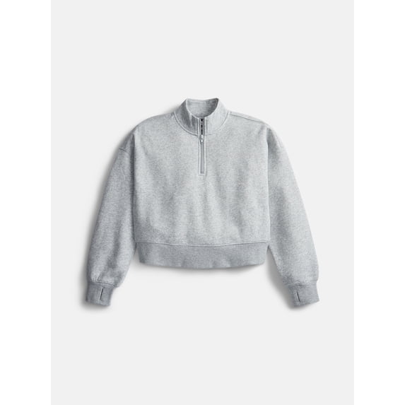 Weekend Academy Girls Fleece Quarter Zip, Sizes 4-18