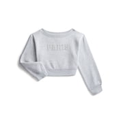 Girls Fleece Sweatshirt with Long Sleeves, Sizes 4-18