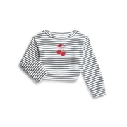 Girls Fleece Sweatshirt with Long Sleeves, Sizes 4-18