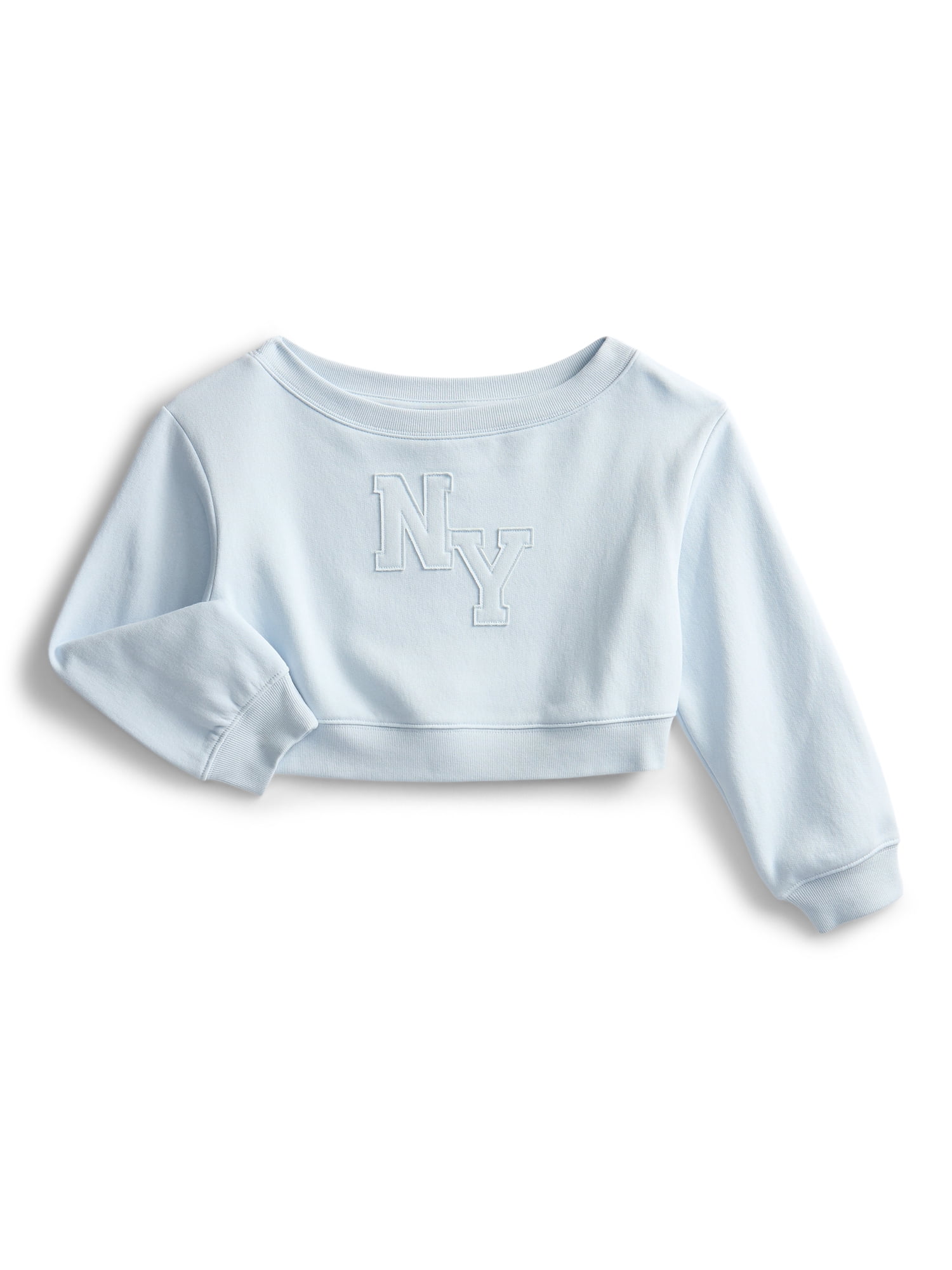Weekend Academy Girls Fleece Sweatshirt with Long Sleeves, Sizes 4-18
