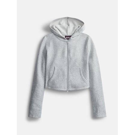Weekend Academy Girls Fitted Zip Up Fleece Hoodie, Sizes 4-18