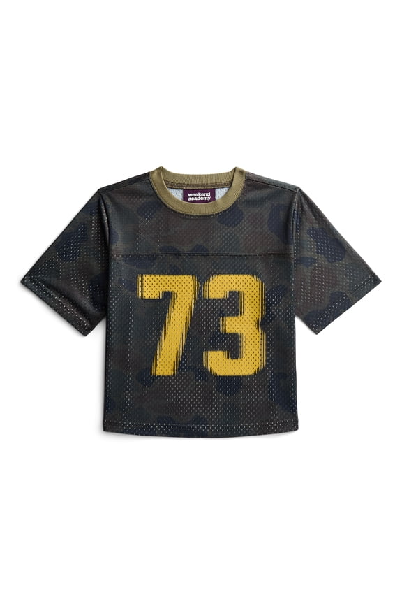 Boys Mesh Football Jersey, Sizes XS XXL