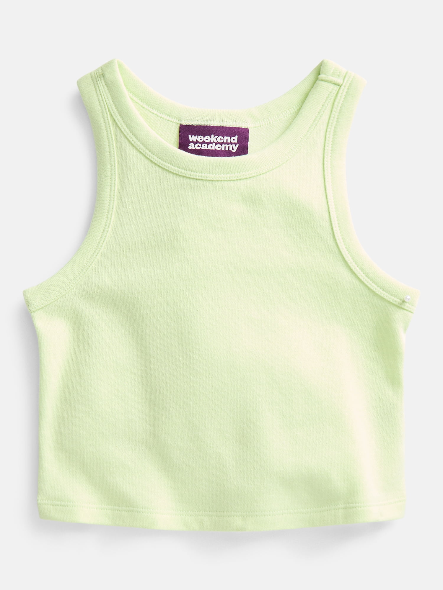 Weekend Academy Girls French Terry Tank Top, Sizes 4-18