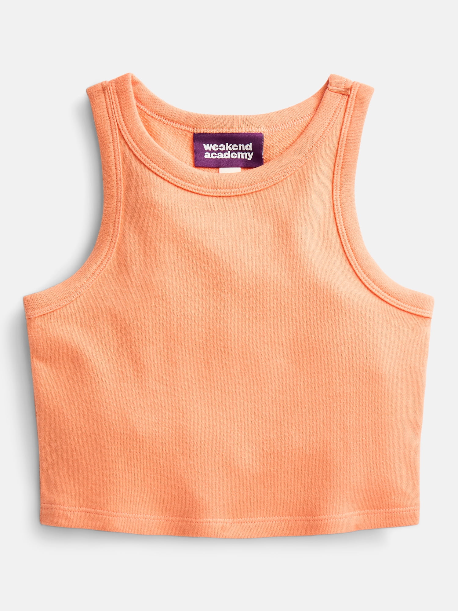 Weekend Academy Girls French Terry Tank Top, Sizes 4-18