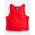 thumbnail image 1 of Weekend Academy Girls French Terry Tank Top, Sizes 4-18, 1 of 3