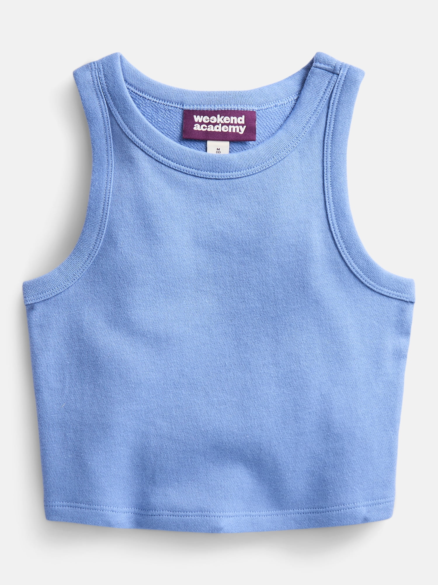 Weekend Academy Girls French Terry Tank Top, Sizes 4-18