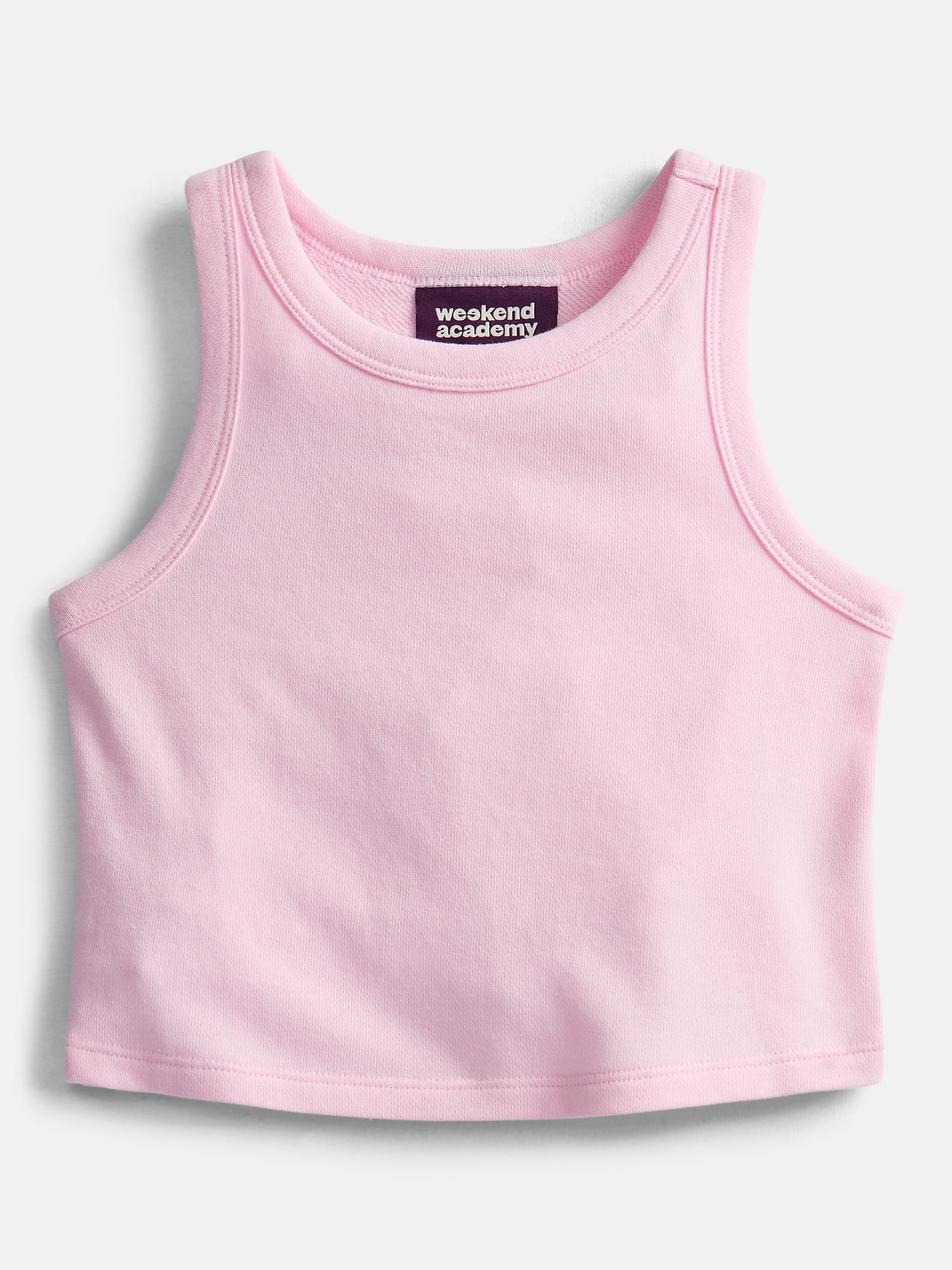 Weekend Academy Girls French Terry Tank Top, Sizes 4-18