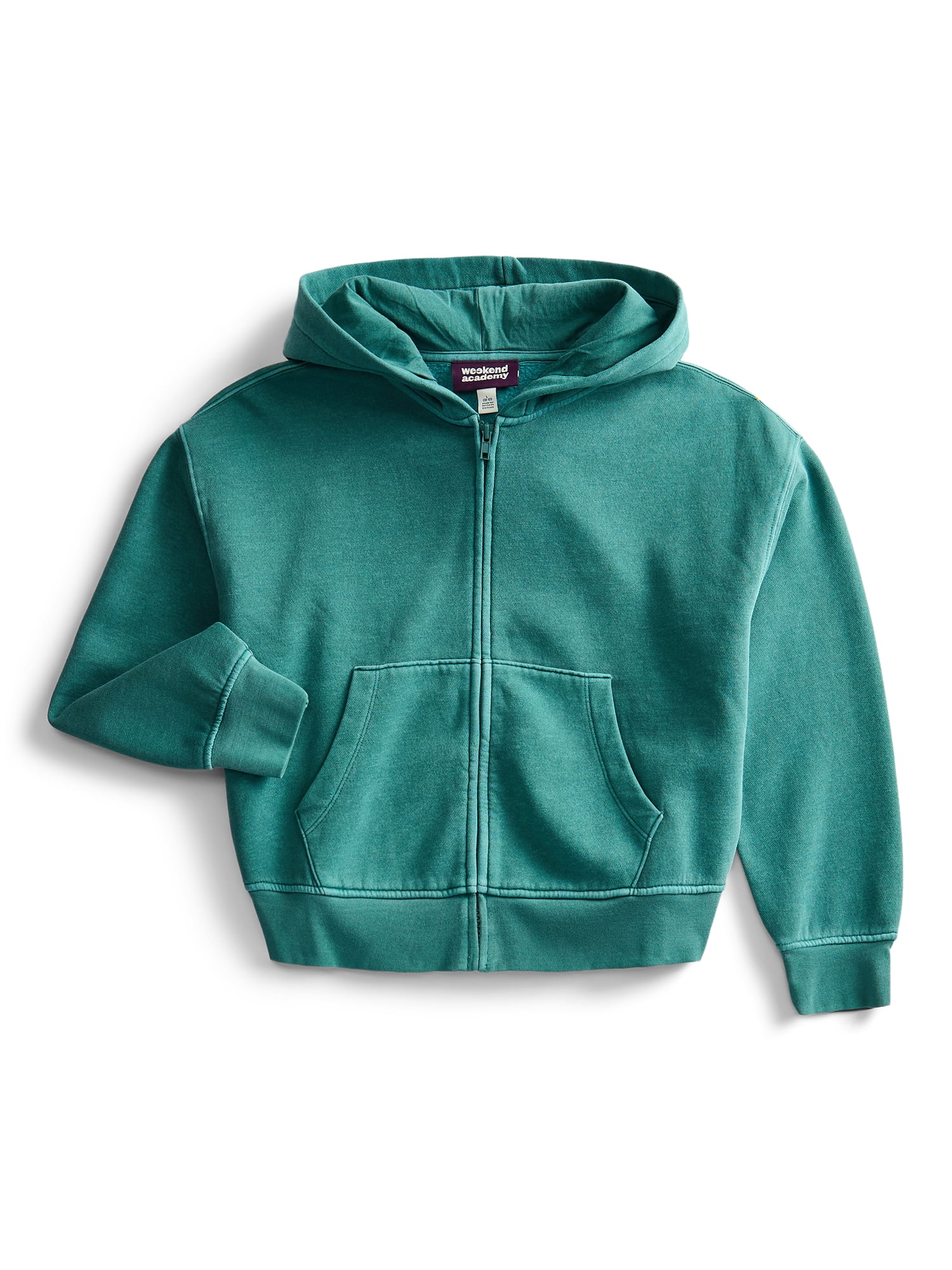 Weekend Academy Boys Fleece Full Zip Hoodie, Sizes 4-18