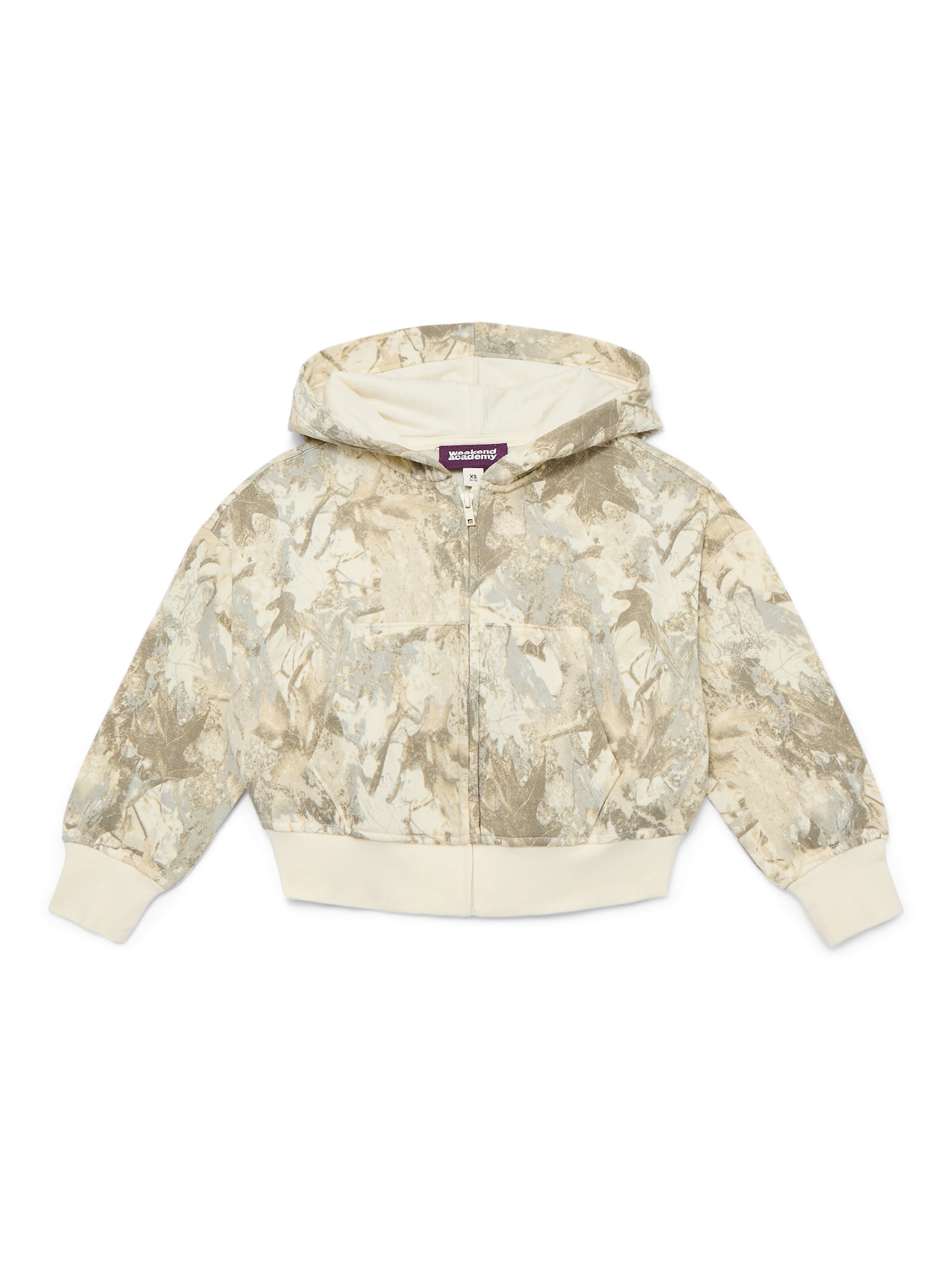 Weekend Academy Boys Fleece Zip Up Hoodie, Sizes 4-18