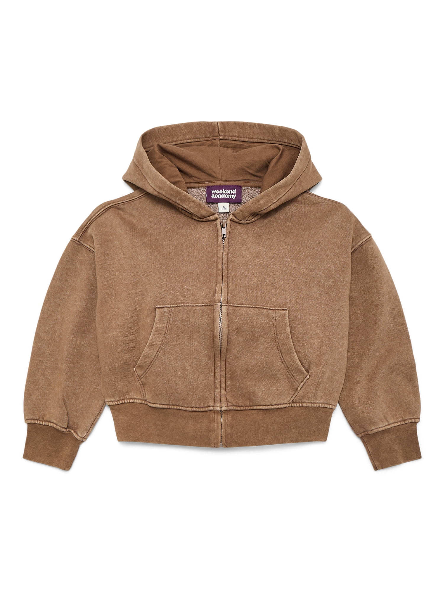 Weekend Academy Boys Fleece Zip Up Hoodie, Sizes 4-18