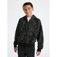 thumbnail image 1 of Weekend Academy Boys Fleece Zip Up Hoodie, Sizes 4-18, 1 of 5
