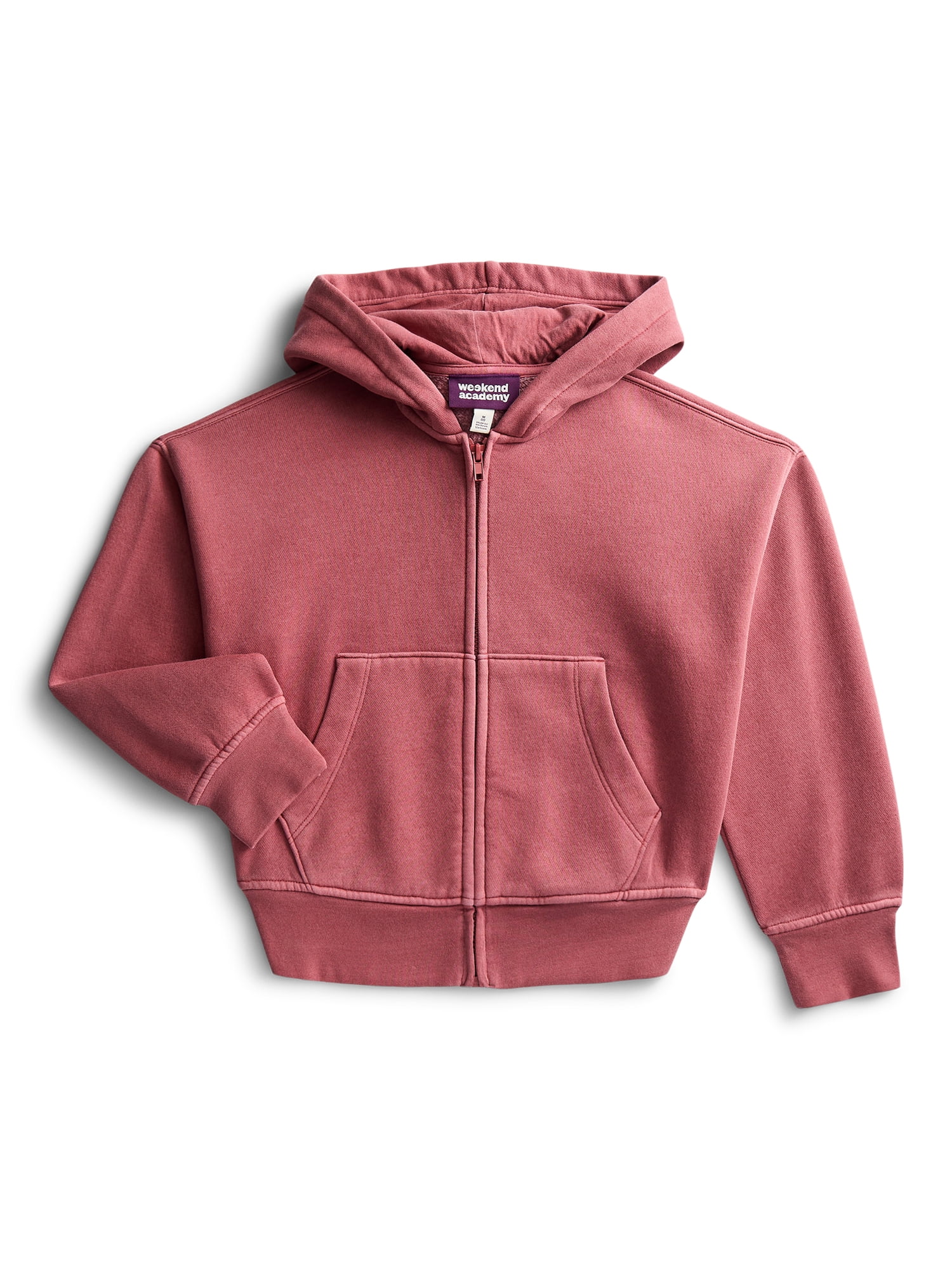 Weekend Academy Boys Fleece Full Zip Hoodie, Sizes 4-18