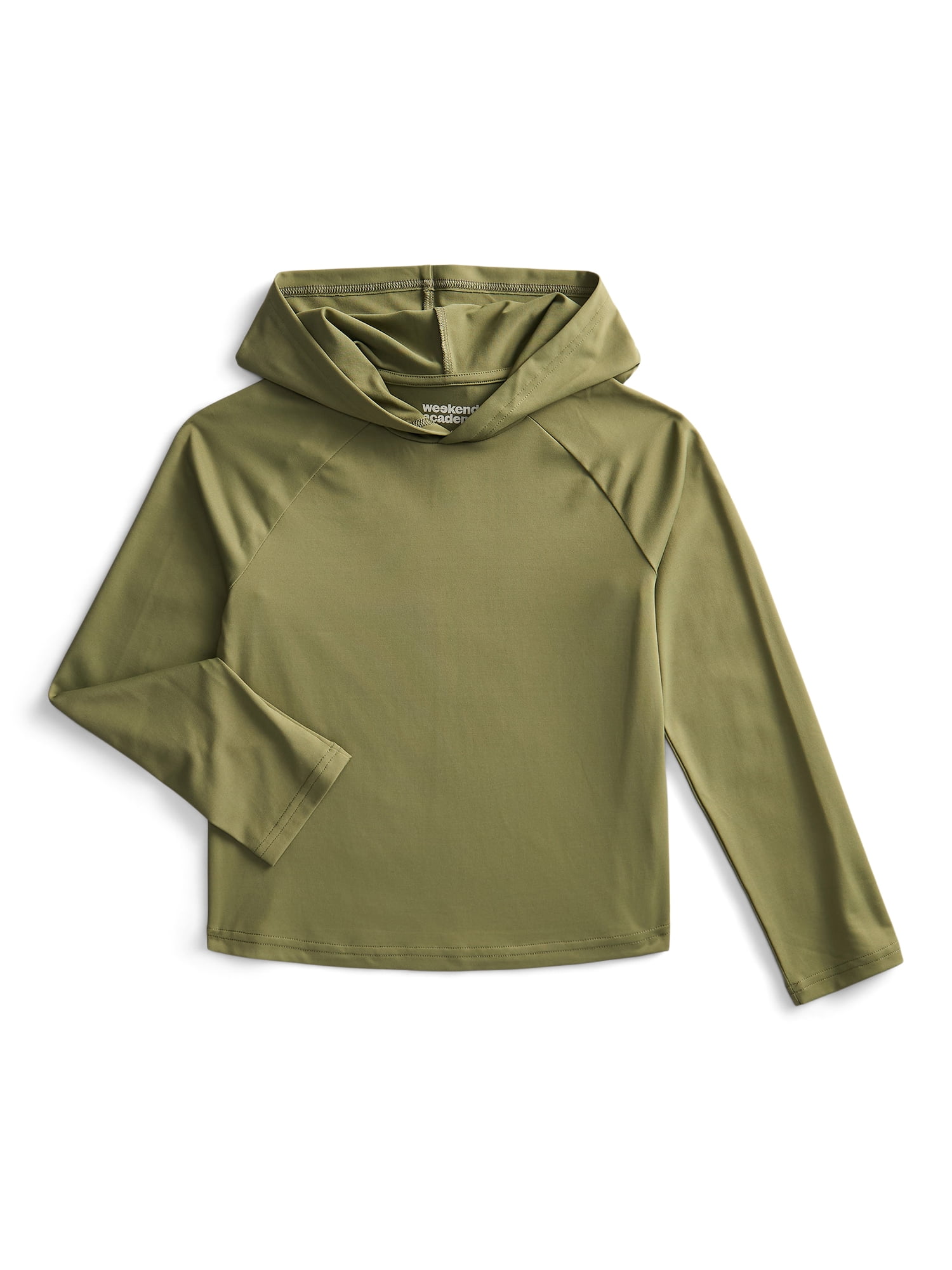 Weekend Academy Boys Long Sleeve Hooded Rash Guard, Sizes 4-18 & Husky
