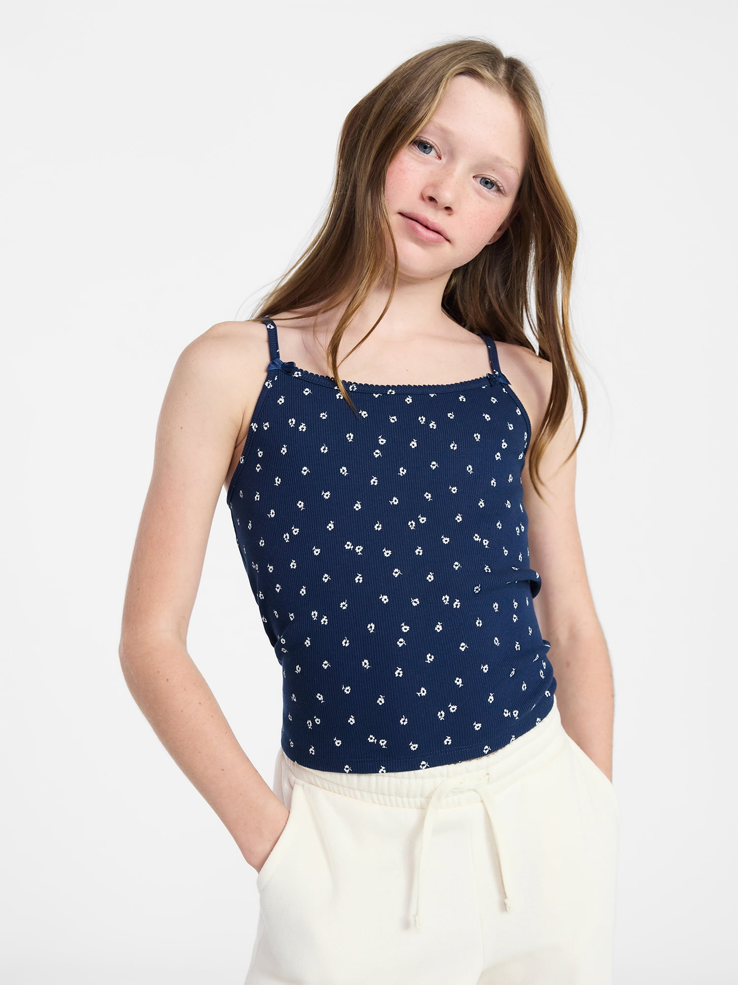 Weekend Academy Girls Knit Cami, Sizes 4-18