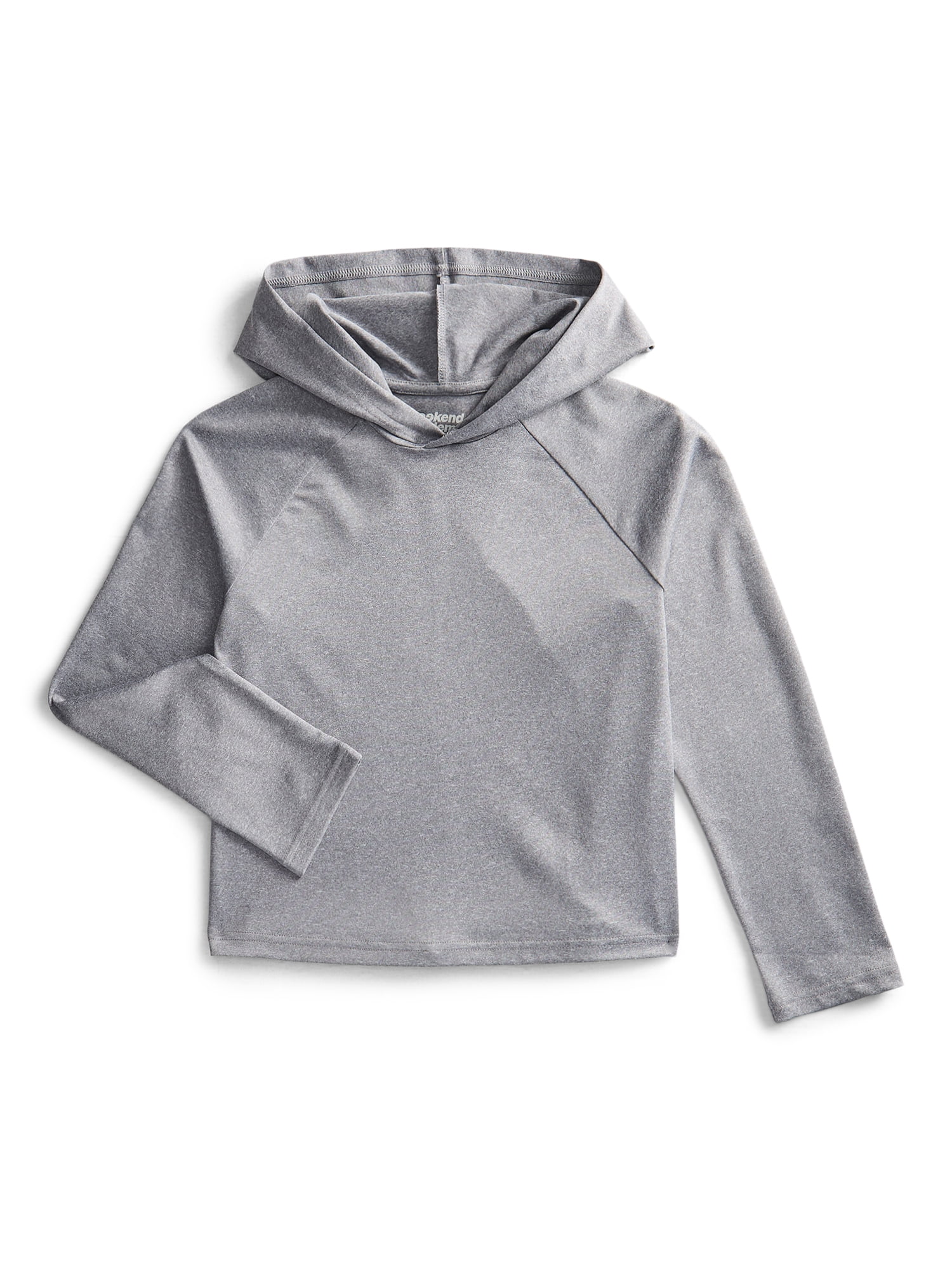Weekend Academy Boys Hooded Rash Guard with Long Sleeves, Sizes 4-18 & Husky