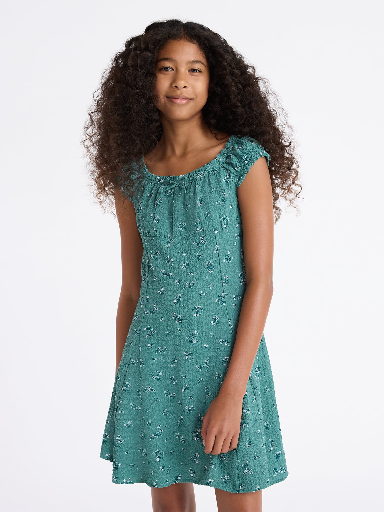 Weekend Academy Girls Empire Waist Mini Dress, Sizes 4-18