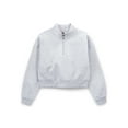 thumbnail image 1 of Weekend Academy Girls Fleece Quarter Zip Sweatshirt, Sizes 4-18, 1 of 4