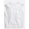 thumbnail image 1 of Weekend Academy Boys Oversized Cotton Tank Top with Pocket, Sizes 4-18, 1 of 3