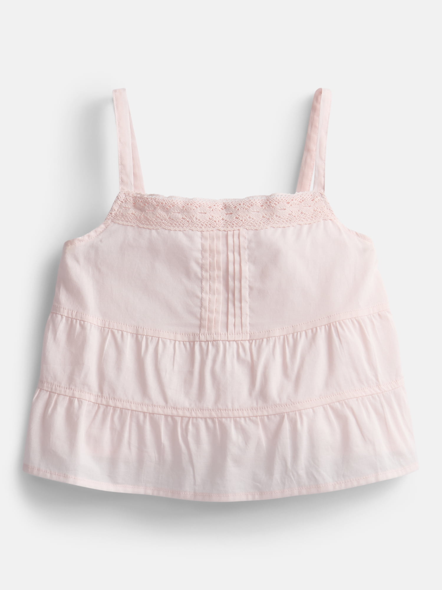 Weekend Academy Girls Pintuck Cotton Tank Top, Sizes 4-18