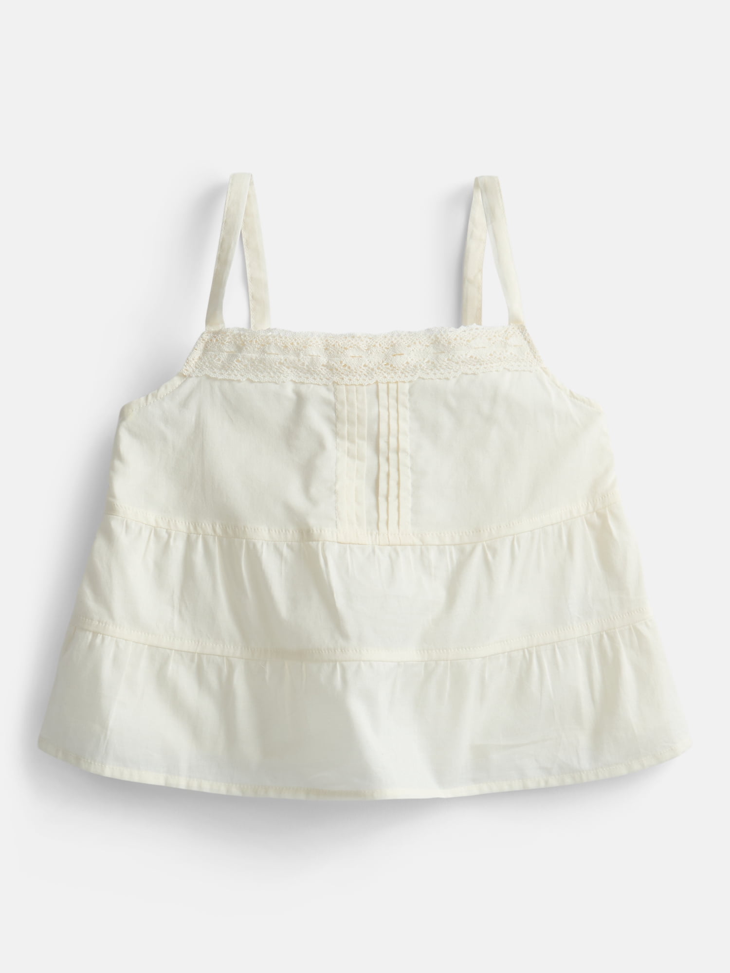 Weekend Academy Girls Pintuck Cotton Tank Top, Sizes 4-18