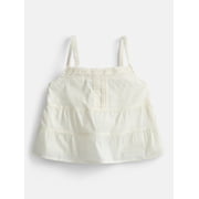 Weekend Academy Girls Pintuck Cotton Tank Top, Sizes 4-18