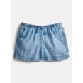 thumbnail image 1 of Weekend Academy Girls Pull-On Jean Shorts, Sizes 4-18, 1 of 3