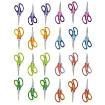 WA Portman Kids Scissors, Pointed Tip, 24 Pack of Scissors