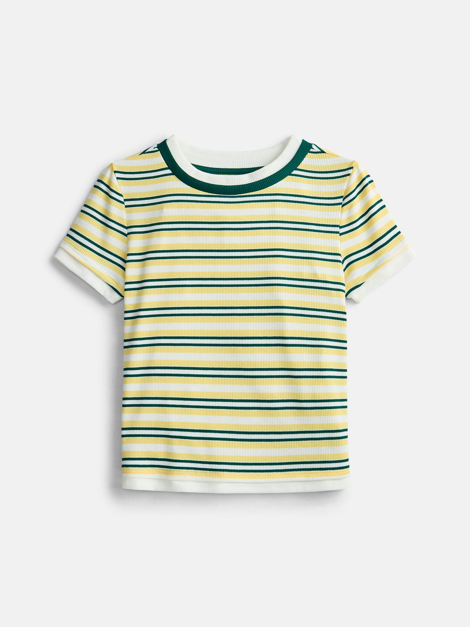 Weekend Academy Girls Layered Tee with Short Sleeves, Sizes 4-18
