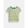 thumbnail image 1 of Weekend Academy Girls Layered Tee with Short Sleeves, Sizes 4-18, 1 of 4