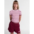 thumbnail image 1 of Weekend Academy Girls Layered Tee with Short Sleeves, Sizes 4-18, 1 of 5