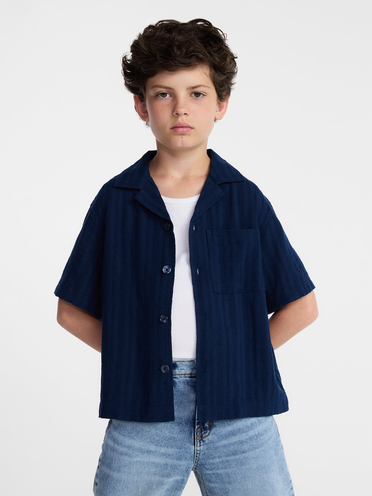 Weekend Academy Boys Button Down Shirt, Sizes 4-18