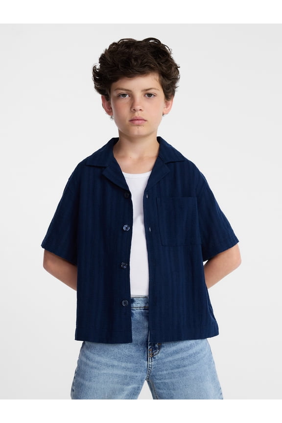 Boys Button Down Shirt, Sizes 4-18