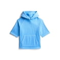 thumbnail image 1 of Weekend Academy Boys Fleece Hoodie with Short Sleeves, Sizes 4-18, 1 of 4