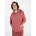 thumbnail image 1 of Weekend Academy Boys Fleece Hoodie with Short Sleeves, Sizes 4-18, 1 of 5