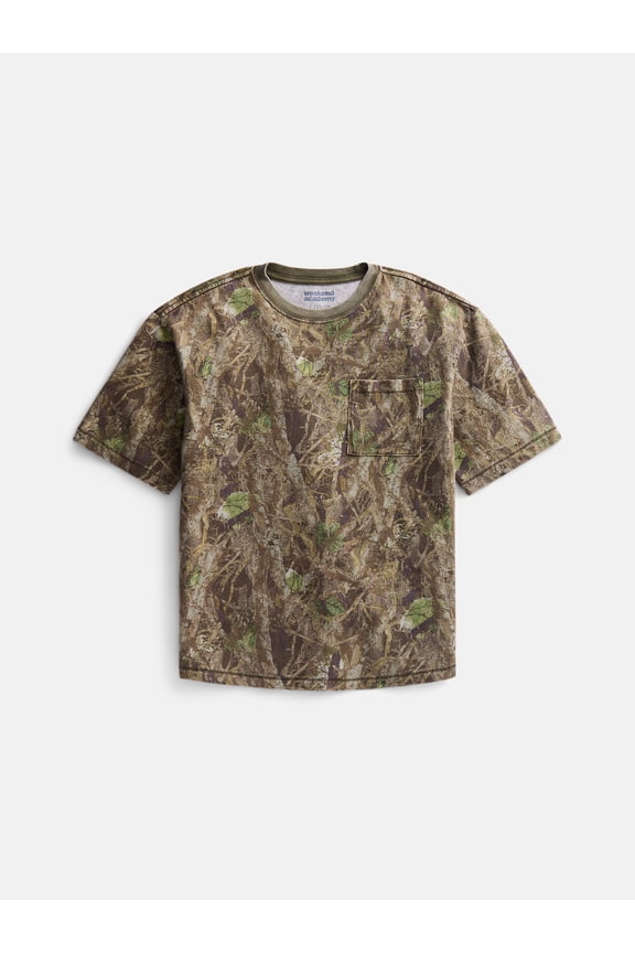 Tween Boys Short Sleeve Pocket T-Shirt, Sizes XS-XXL