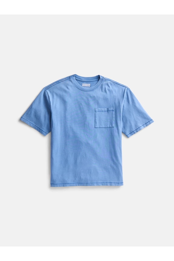 Tween Boys Short Sleeve Pocket T-Shirt, Sizes XS-XXL