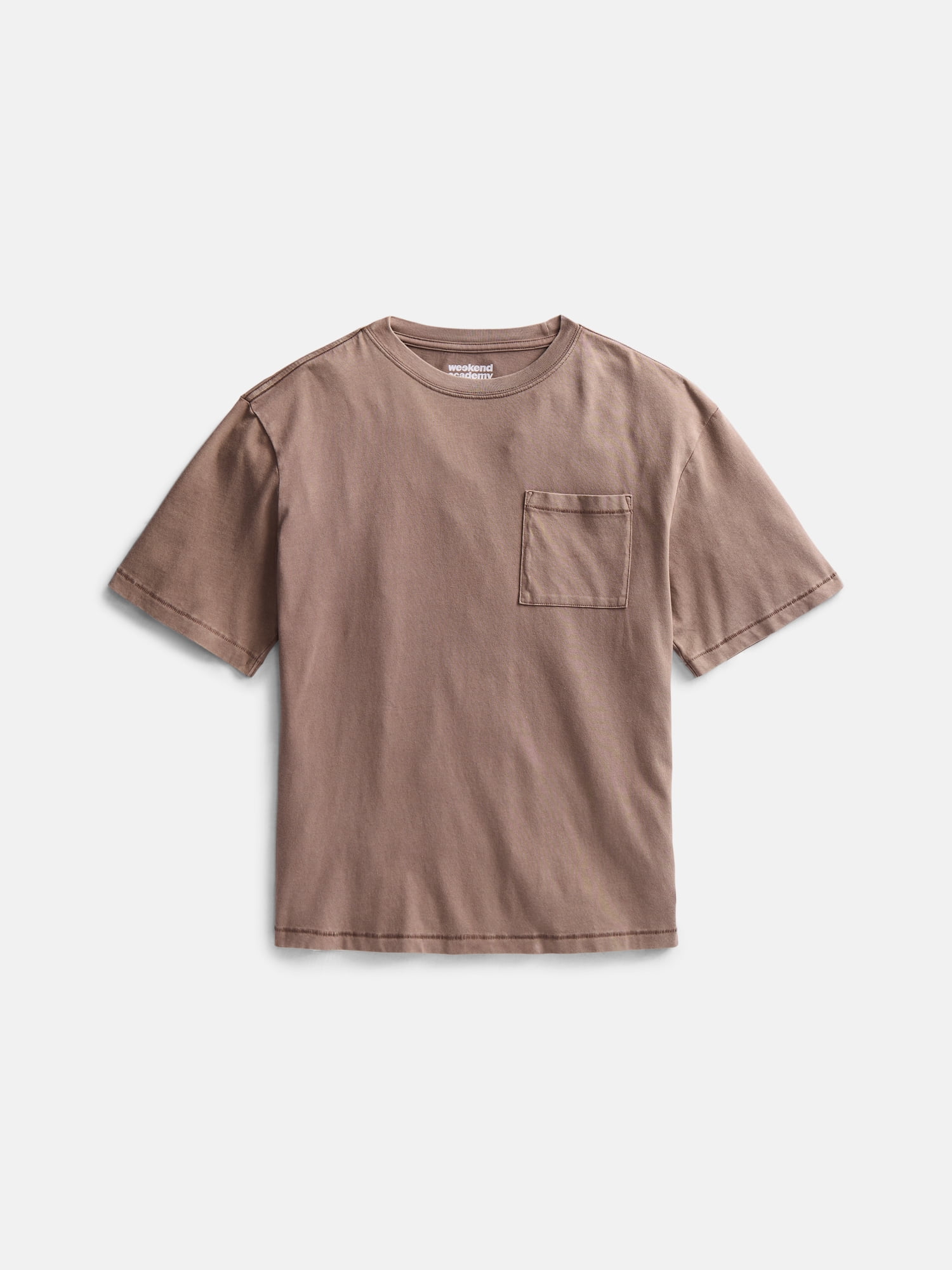 Weekend Academy Boys Pocket Tee with Short Sleeves, Sizes XS-XXL
