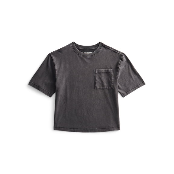 Weekend Academy Boys Washed Pocket Tee with Short Sleeves, Sizes XS-XXL