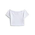 thumbnail image 1 of Weekend Academy Girls Wide Neck Knit Top with Short Sleeves, Sizes 4-18, 1 of 3