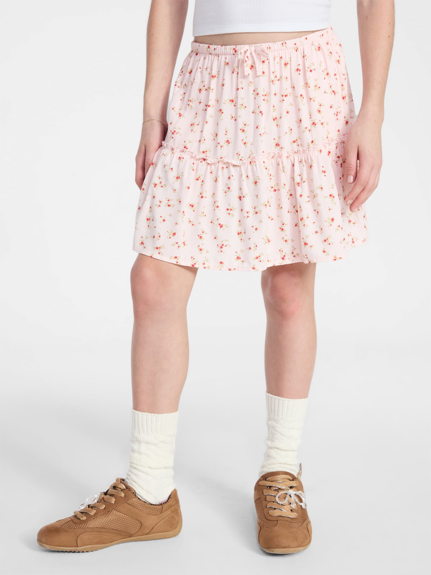 Weekend Academy Girls Tiered Skirt, Sizes 4-18