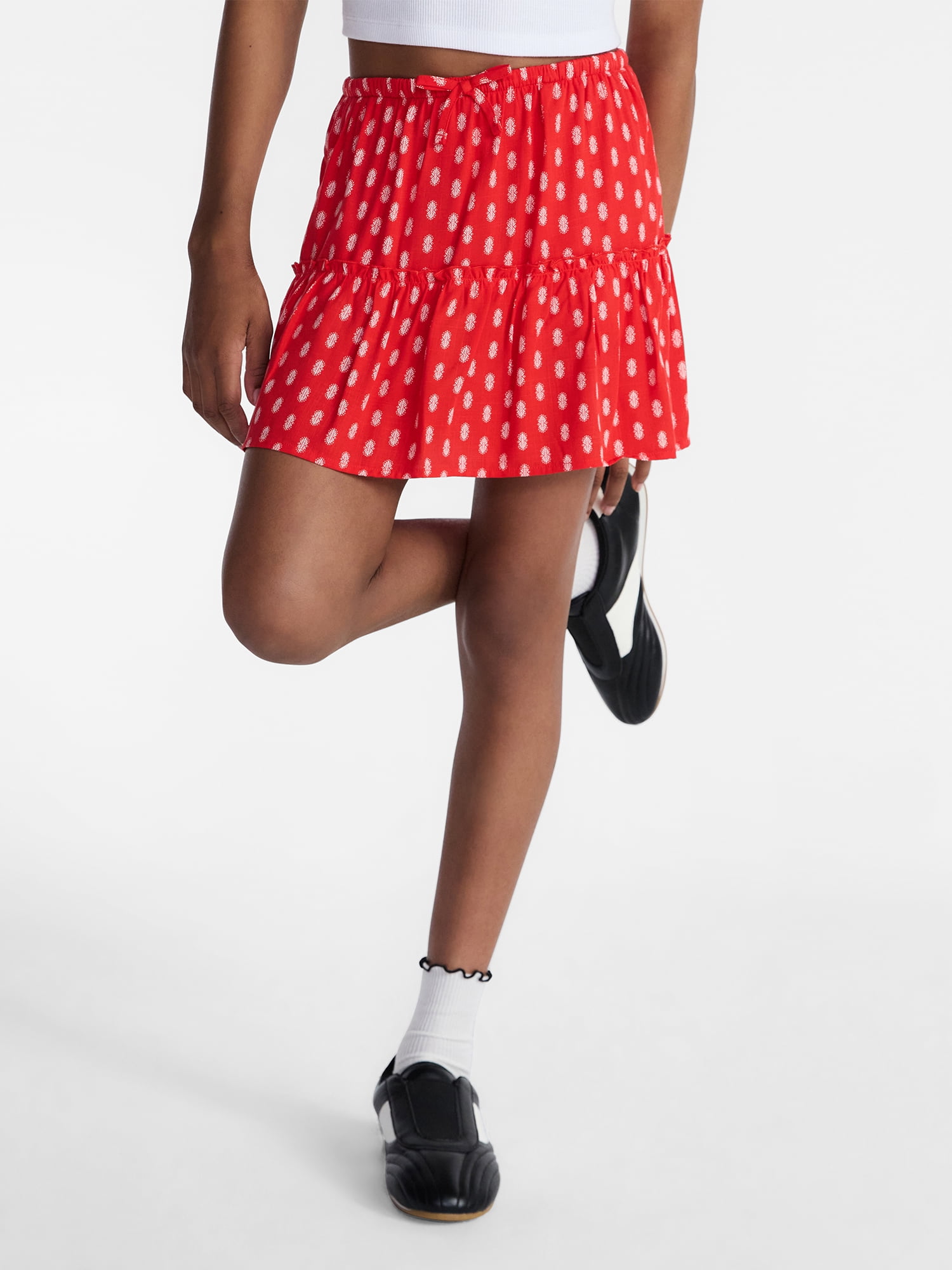 Weekend Academy Girls Tiered Skirt, Sizes 4-18