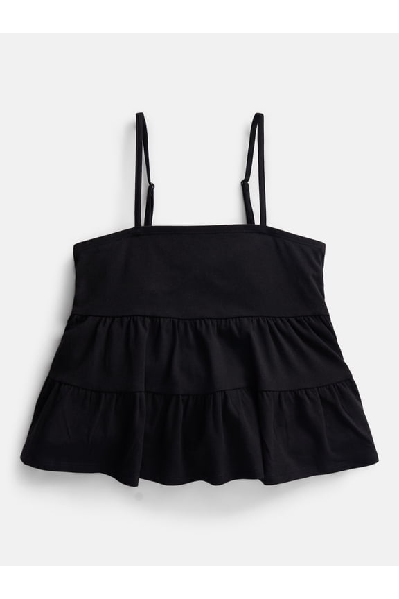 Girls Tiered Tank Top, Sizes 4-18