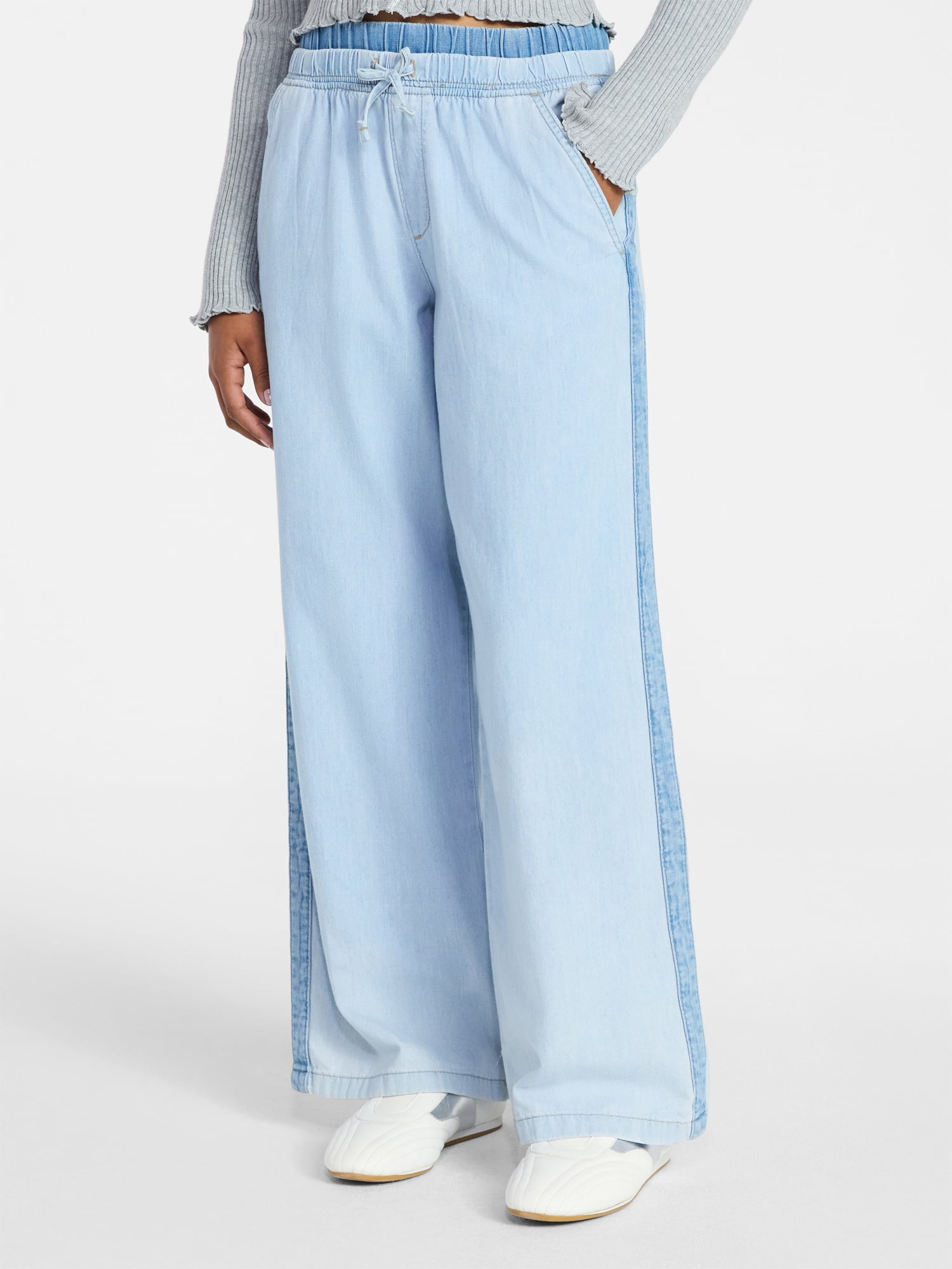 Weekend Academy Girls Cotton Pull-On Pants, Sizes 5-18